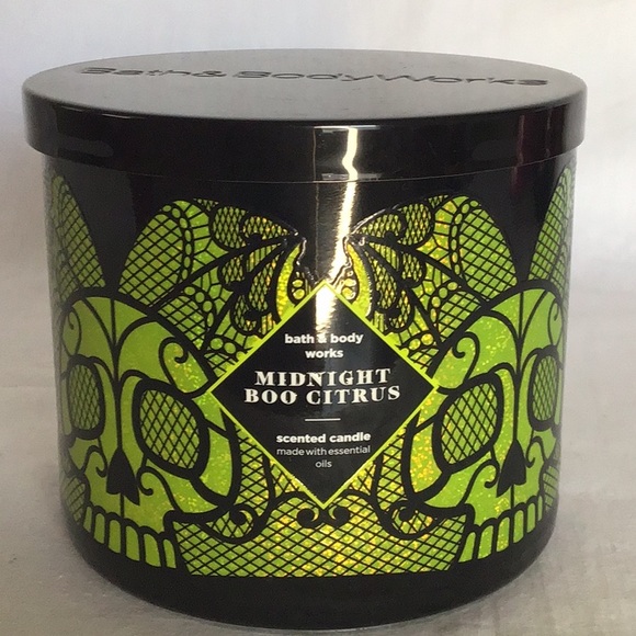 Bath & Body Works Midnight Boo Citrus Candle